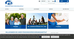 Desktop Screenshot of pensionsversicherung.at